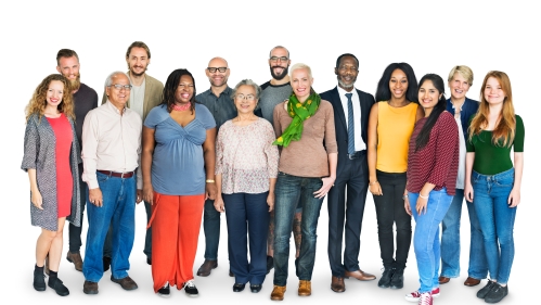Diverse group of people