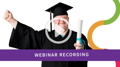A man in a graduation cap and gown