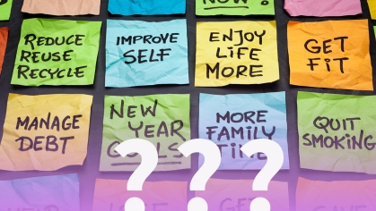 Post-It Notes with Resolutions