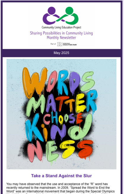 Newsletter Screenshot